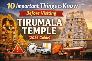10 Important Things to Know Before Visiting Tirumala Temple (2026 Guide)