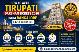 How to Avail Tirupati Darshan Tickets 2026 from Bangalore – Easy Booking
