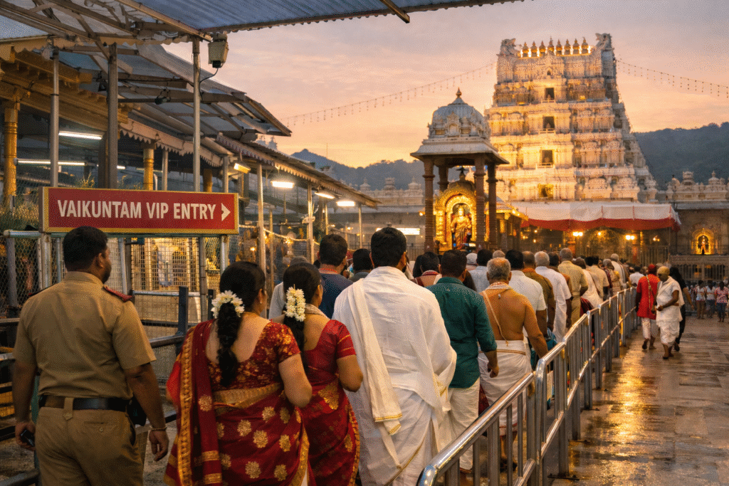 VIP Break Darshan in Tirumala