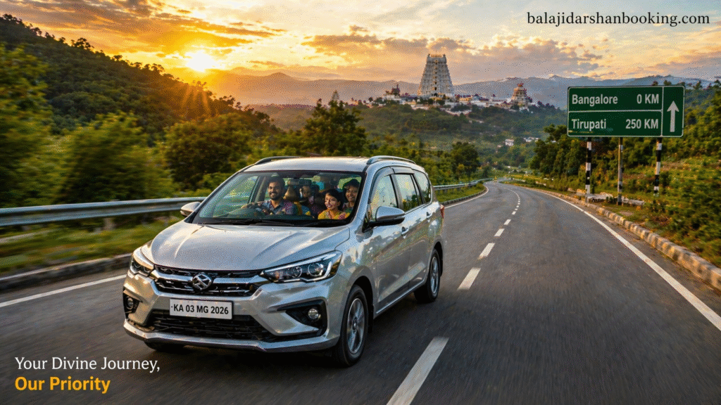 same day Tirupati darshan trip from Bangalore