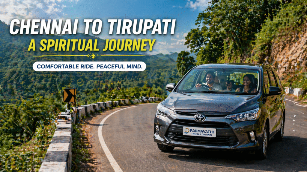 Tirupati car rental packages from Chennai