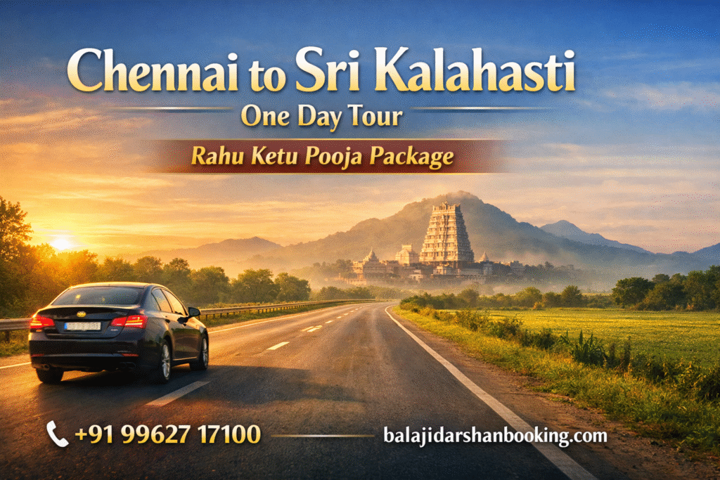 Chennai to Kalahasti car rental