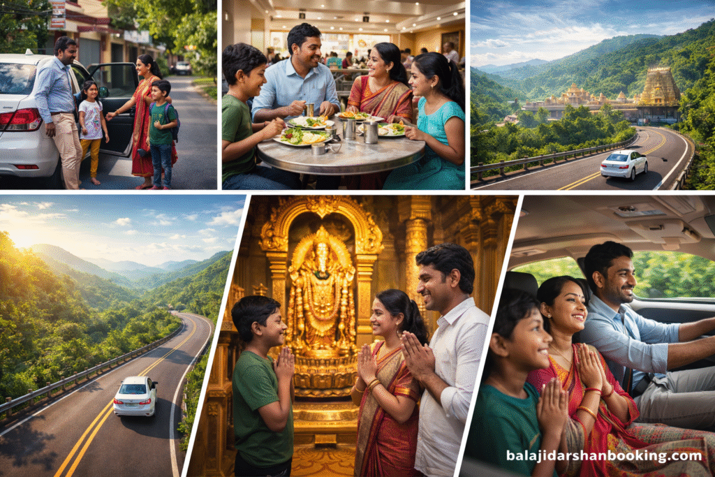 Tirupati NRI darshan car package
