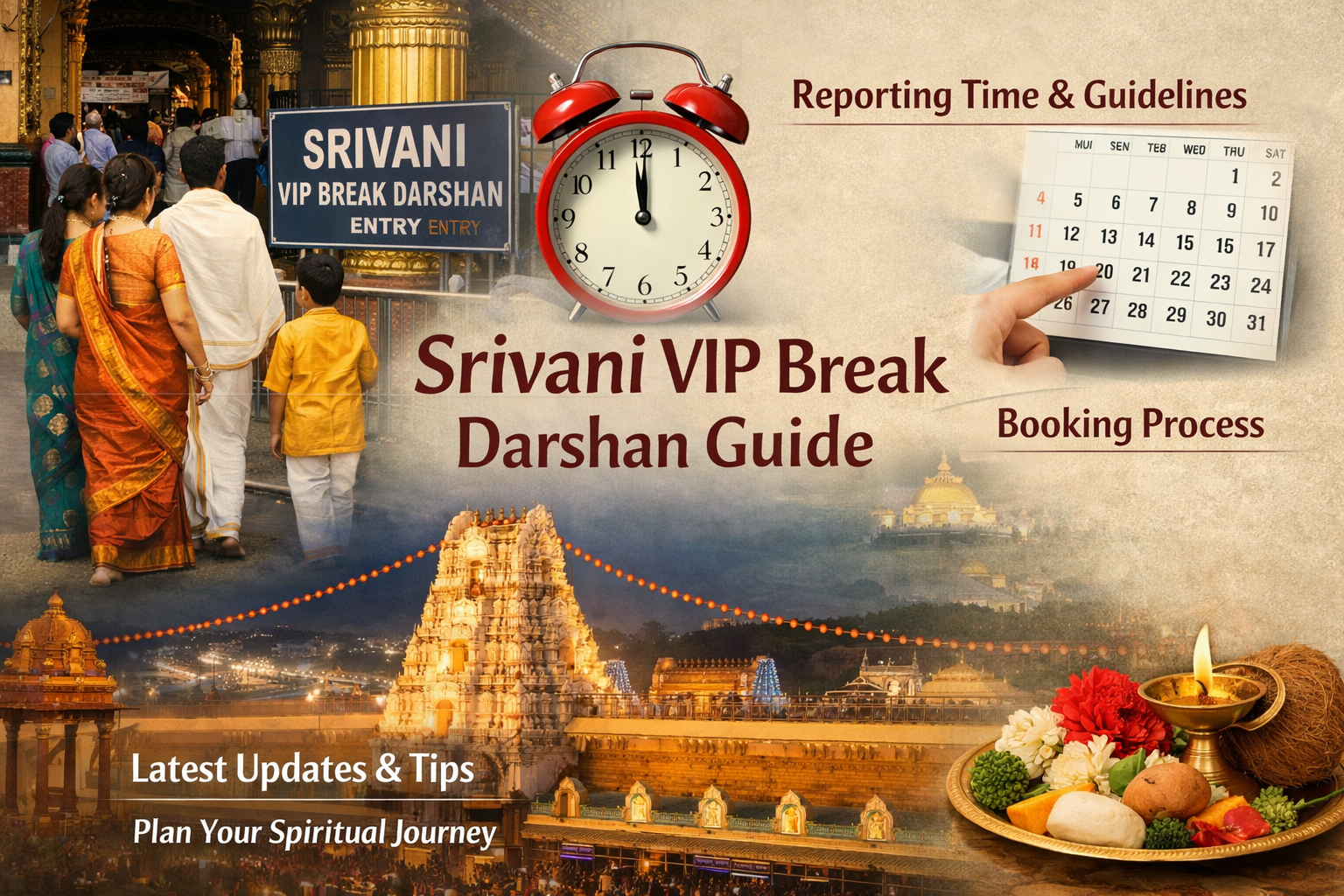 Srivani VIP Break Darshan