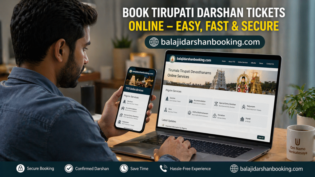 Tirupati darshan tickets from Bangalore