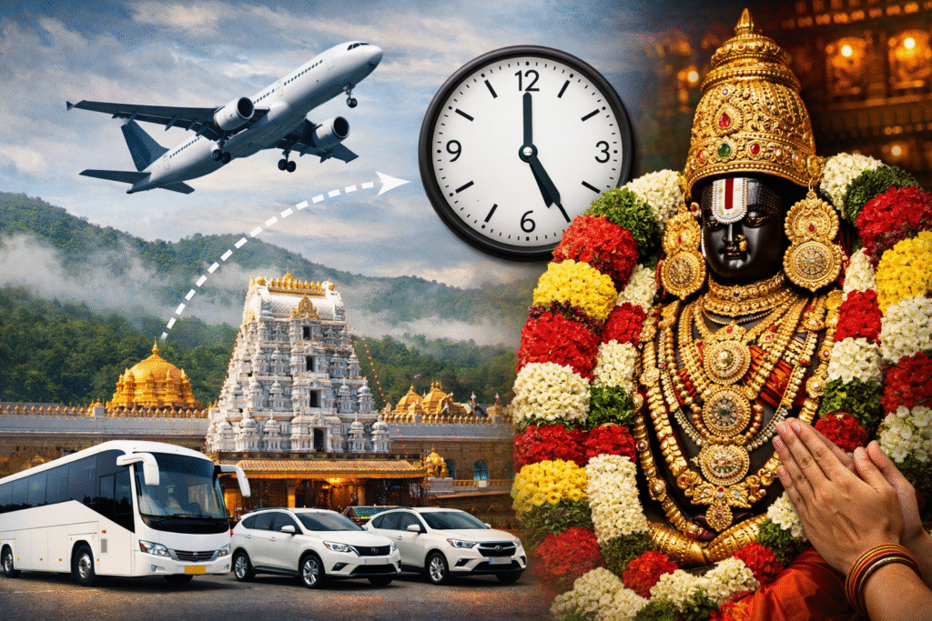Tirupati trip in less than 24 hours