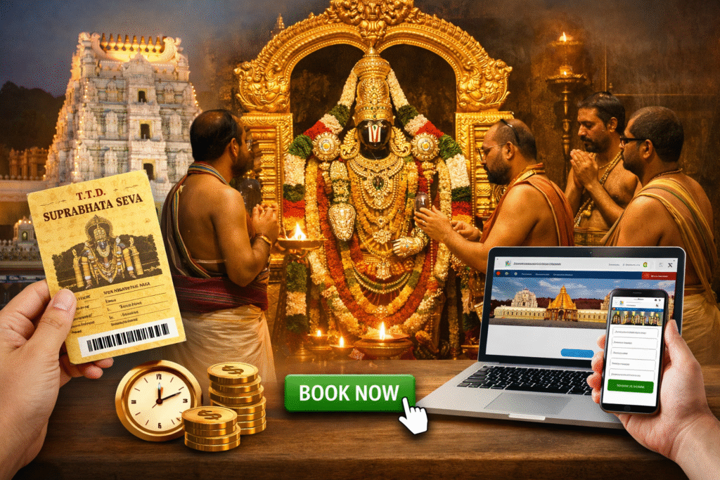 Suprabhatam Seva Tickets in Tirumala