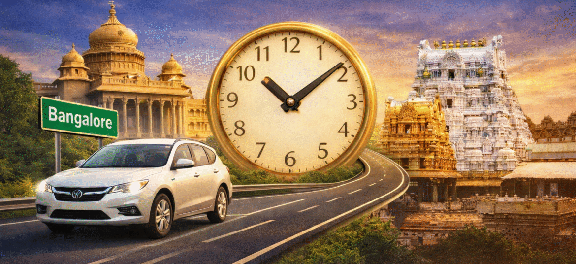 Tirupati darshan from Bangalore