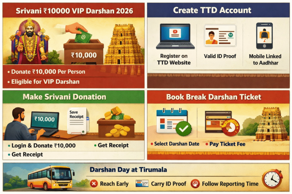 Srivani trust donation darshan