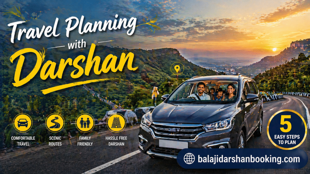 Tirupati darshan trip with car package