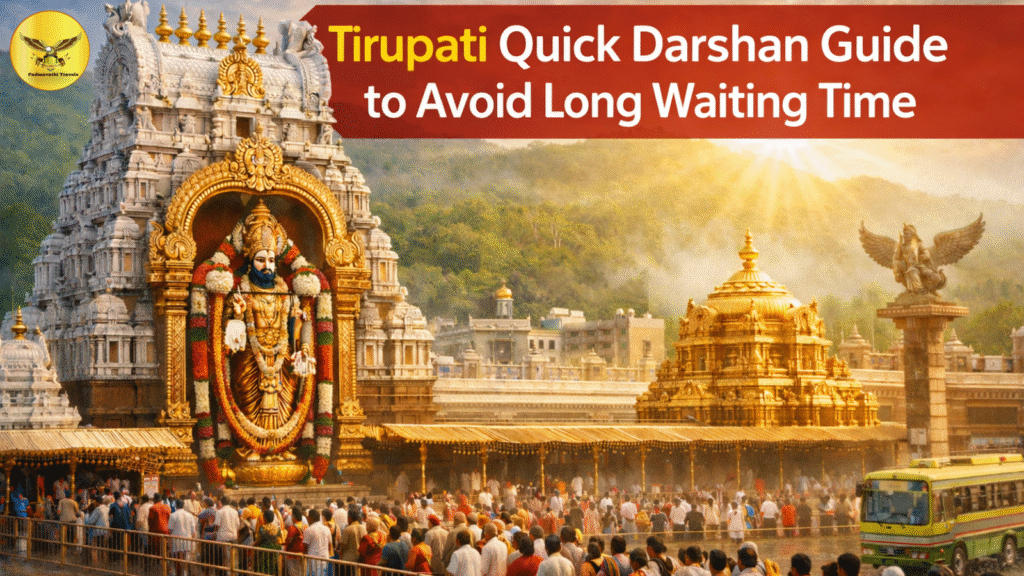 Tirupati Quick Darshan Guide