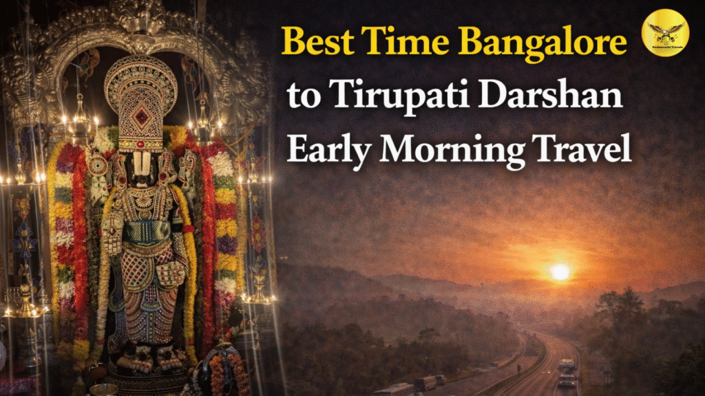 Tirupati darshan from Bangalore