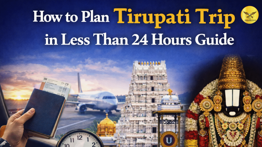 Tirupati trip in less than 24 hours