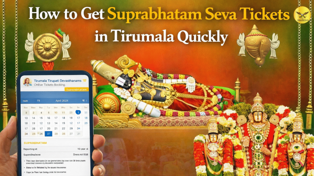 Suprabhatam Seva Tickets in Tirumala