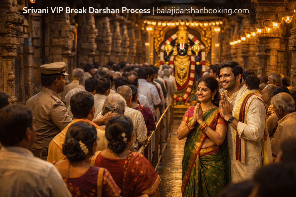 TTD VIP Break Darshan ticket