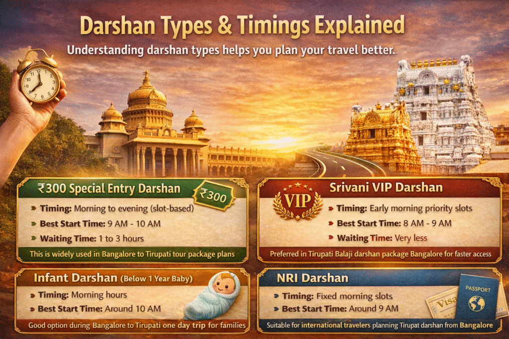 Bangalore to Tirupati tour package