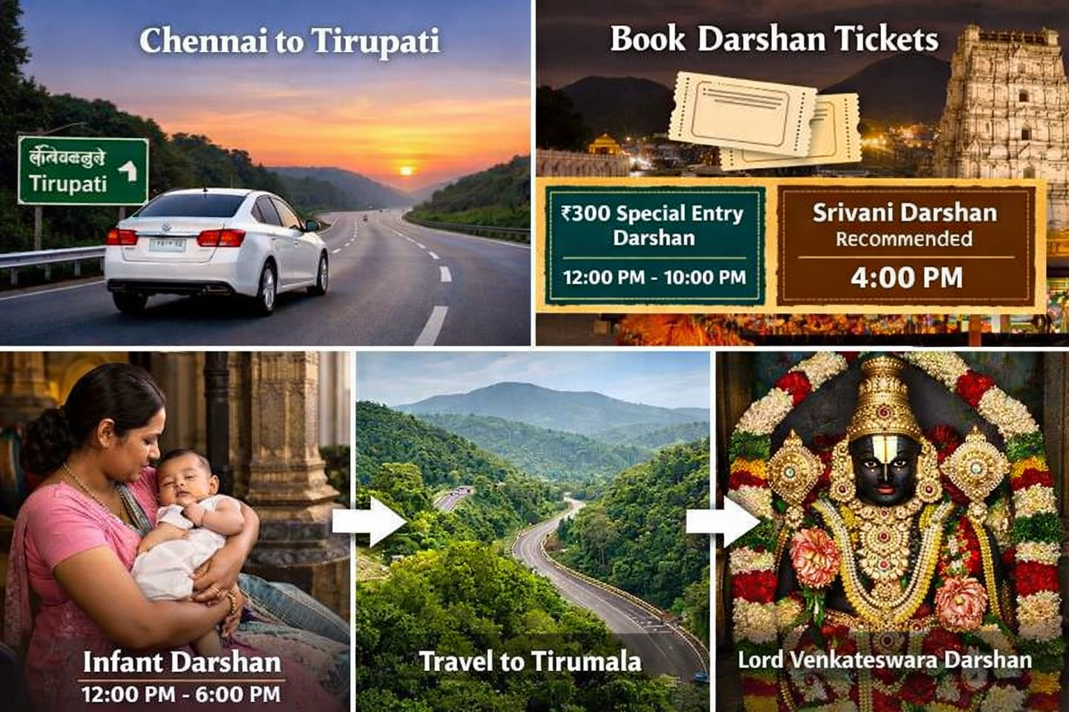 Tirupati quick darshan