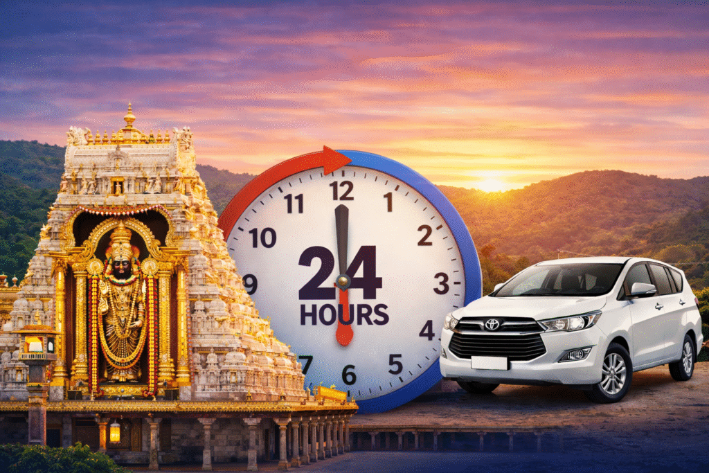 Tirupati travel plan