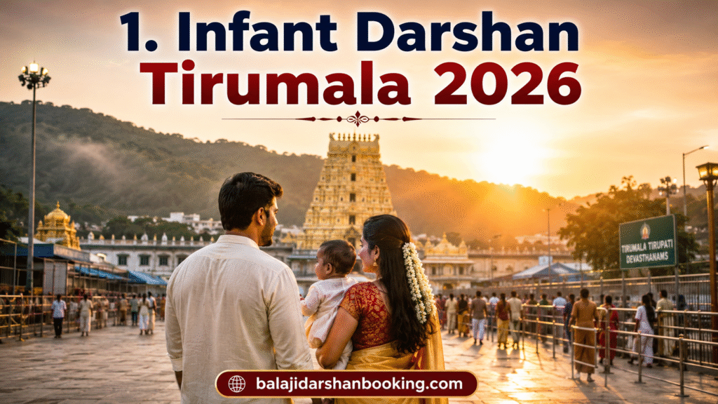 Tirumala Infant Darshan​
