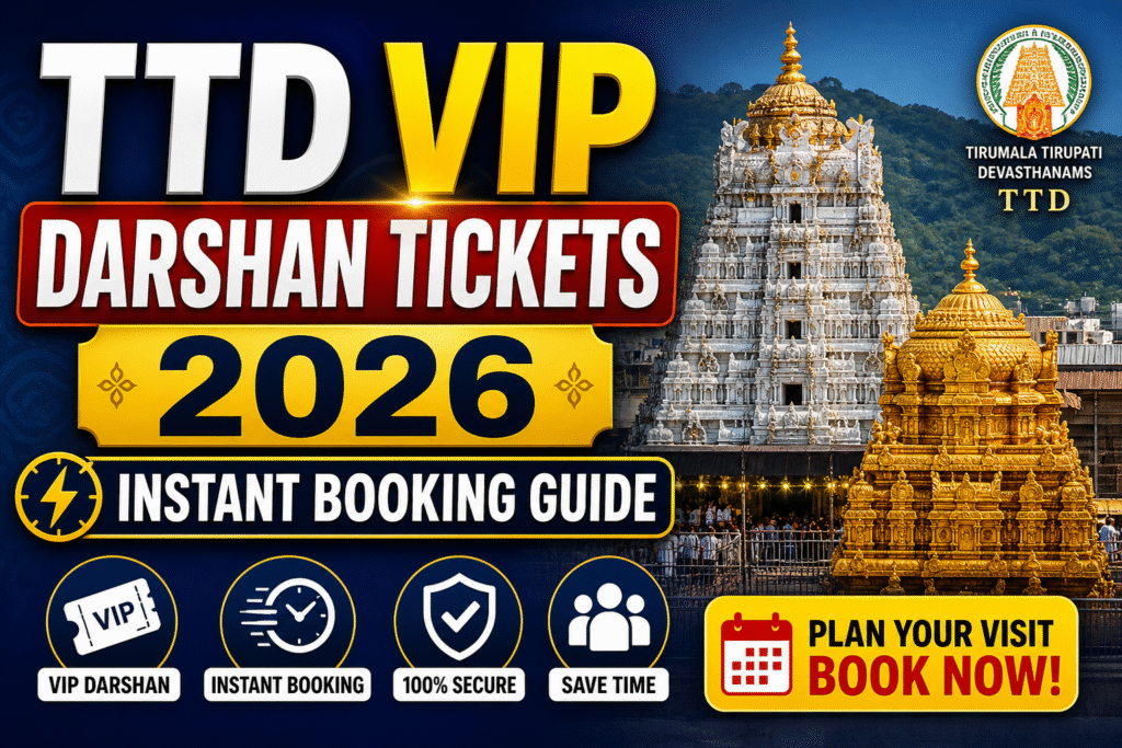 TTD VIP Darshan Tickets